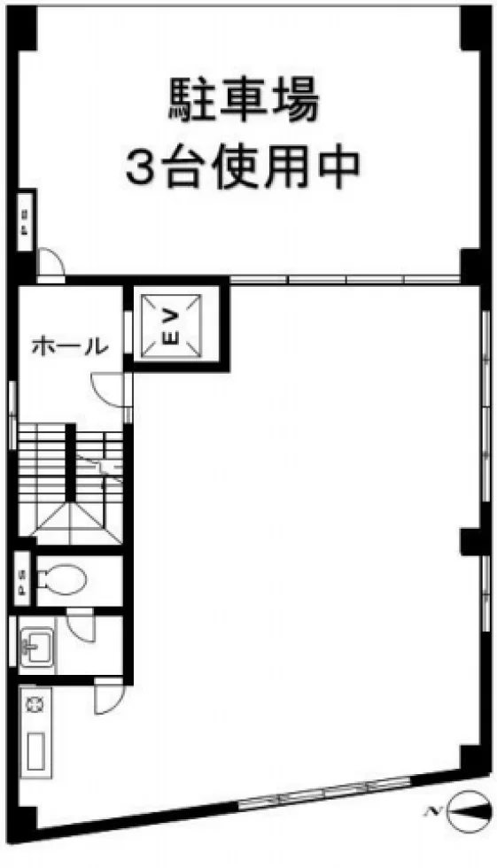 佐藤ビル 1 フロア図面 1