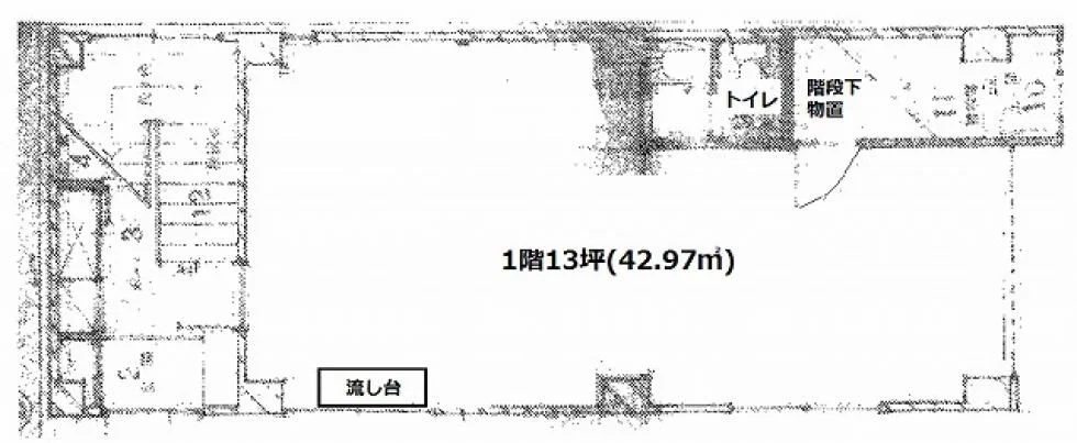 フルカワビル 1 フロア図面 7