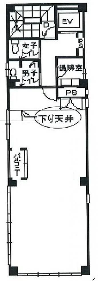 タカビル 5 フロア図面 1