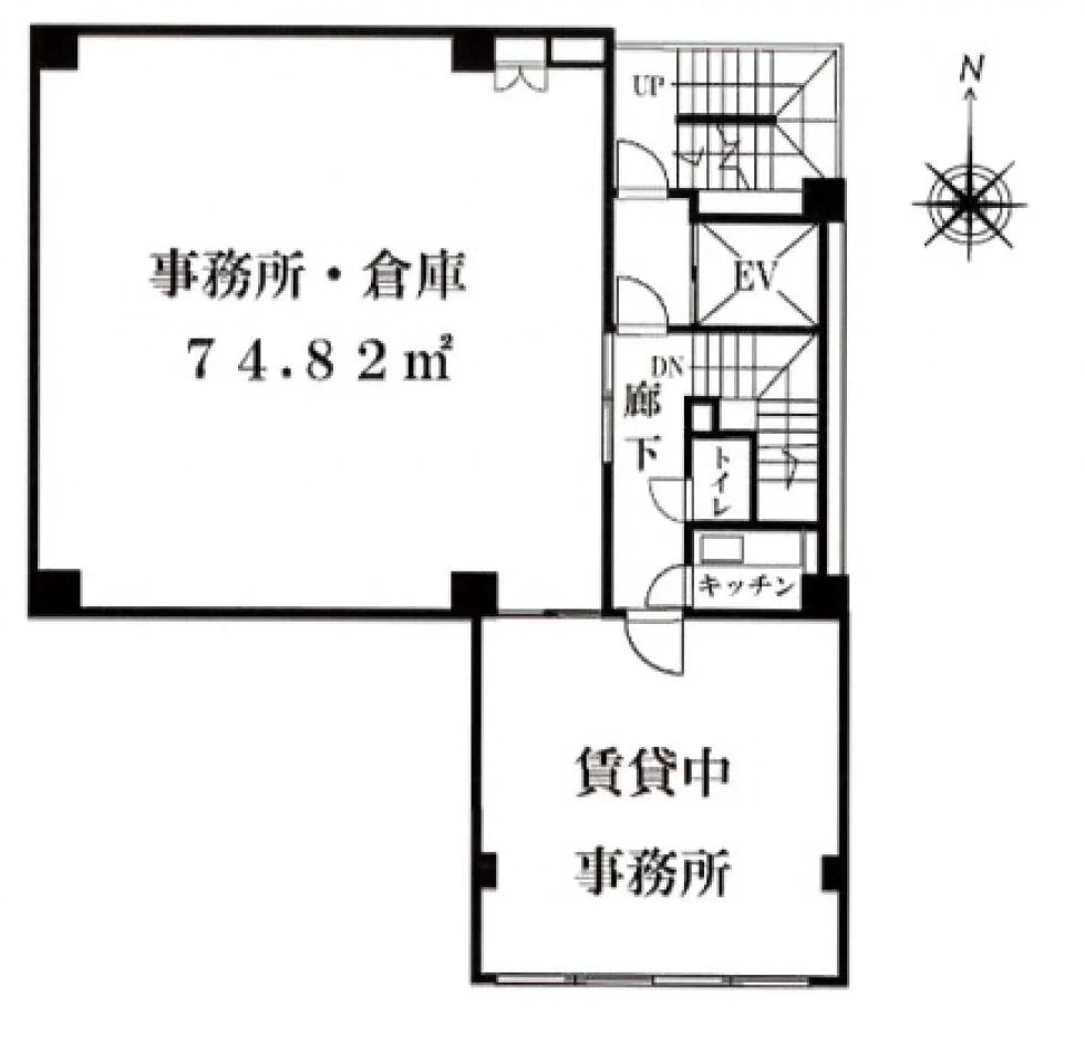 上原ビル 2 フロア図面 7
