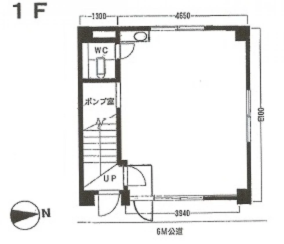 富田ビル 1 フロア図面 7