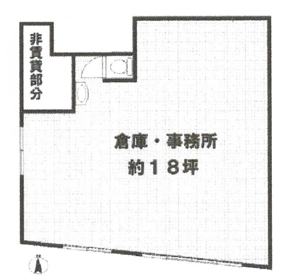 清水ビル 1 フロア図面 7