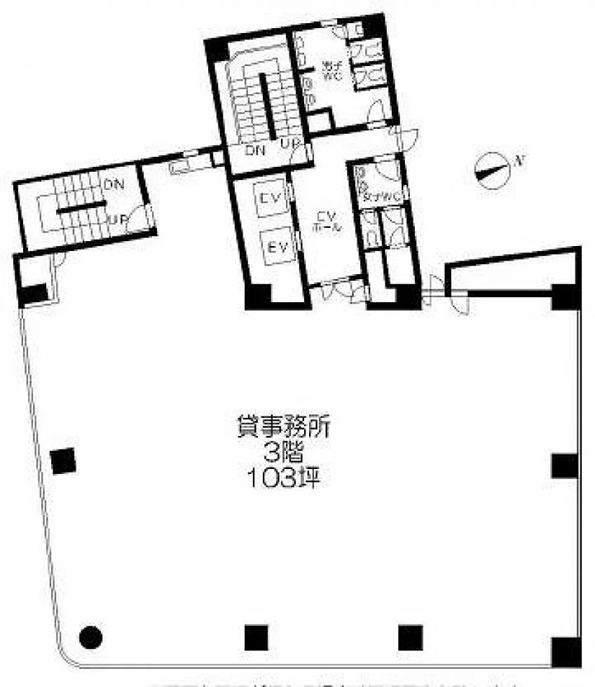 M&Mビル 3 フロア図面 1