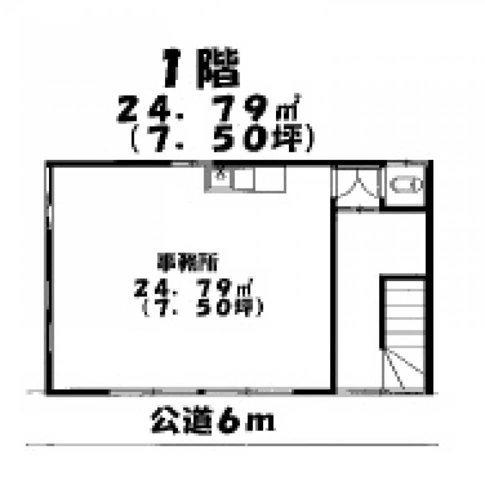 台東4丁目貸事務所 1 フロア図面 5