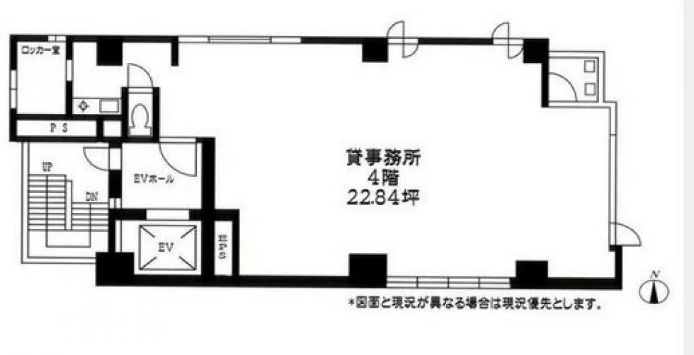 大畑ビル 4 フロア図面 1