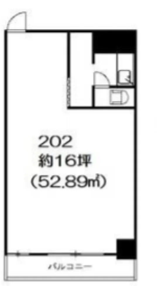 北條ビル 2 フロア図面 6