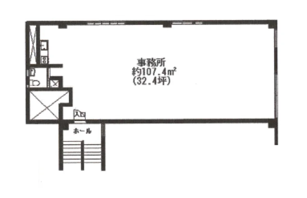 新大池ビル 2 フロア図面 3