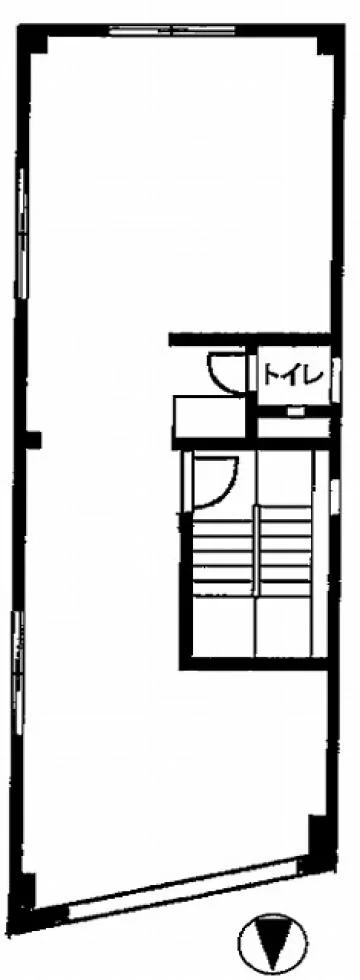 川市ビル 1 フロア図面 1