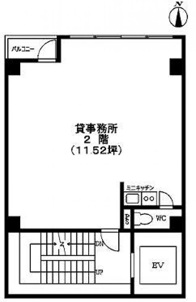 ビクトリービル 2 フロア図面 1