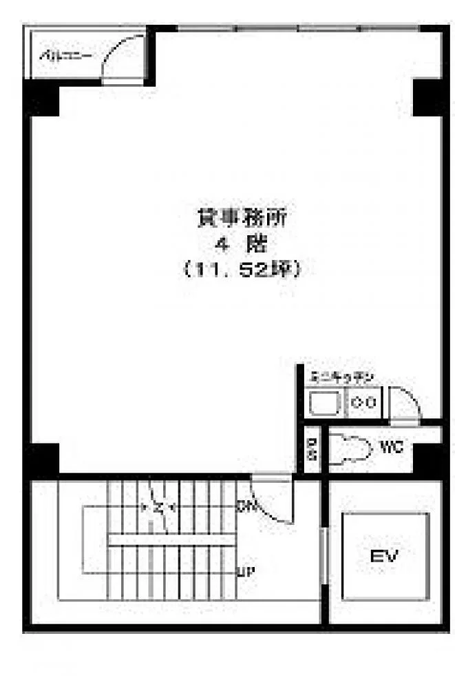 ビクトリービル 4 フロア図面 1