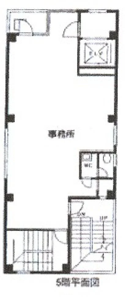 諏訪ビル 5 フロア図面 1