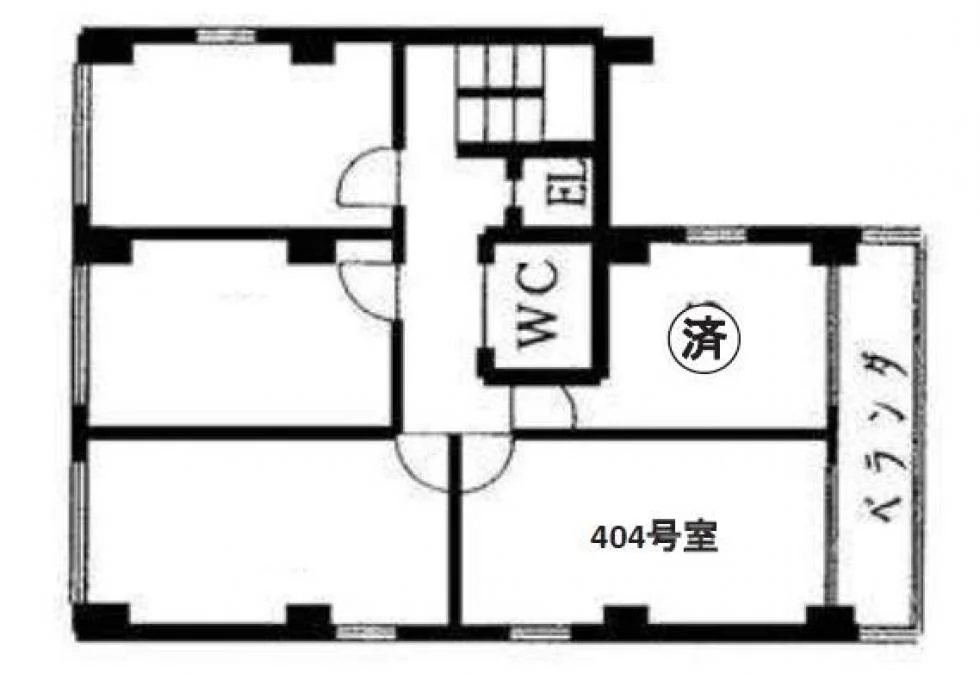 大秀ビル 4 フロア図面 5