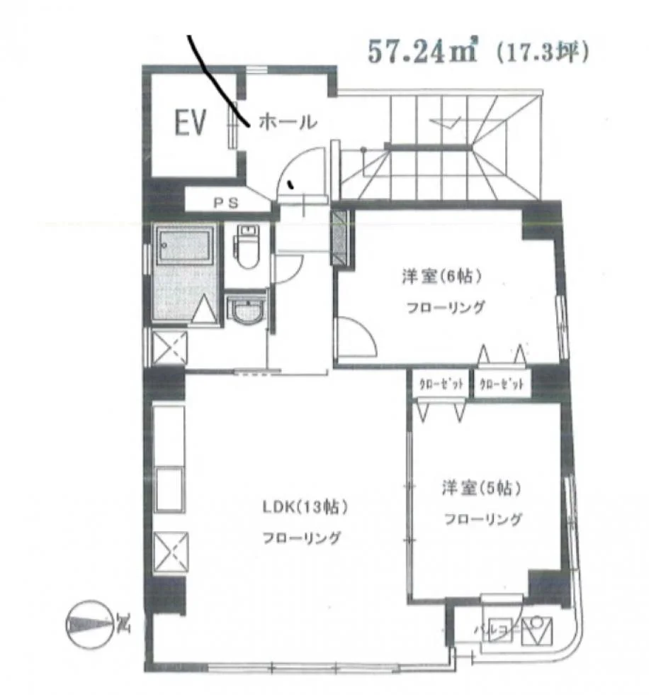 エステート梶山 3 フロア図面 9