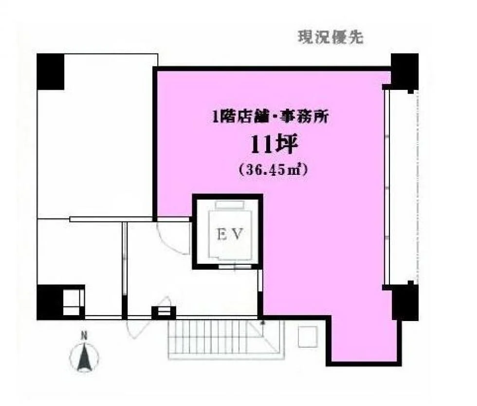 浅草橋アパートメント 1 フロア図面 7