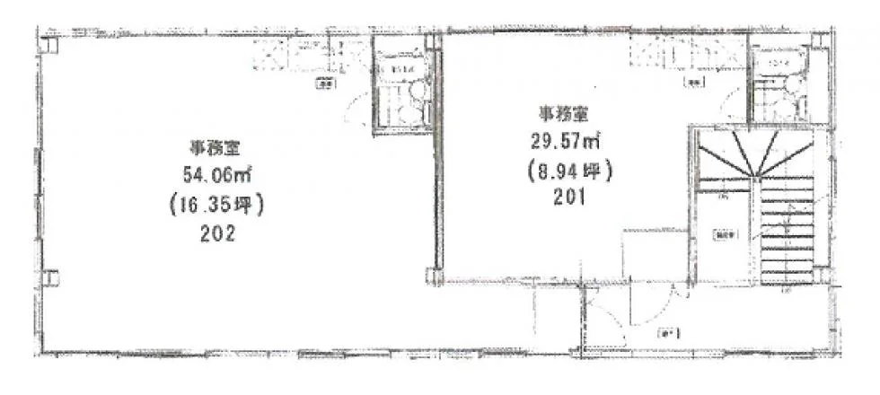 SNS柳橋ビル 2 フロア図面 5