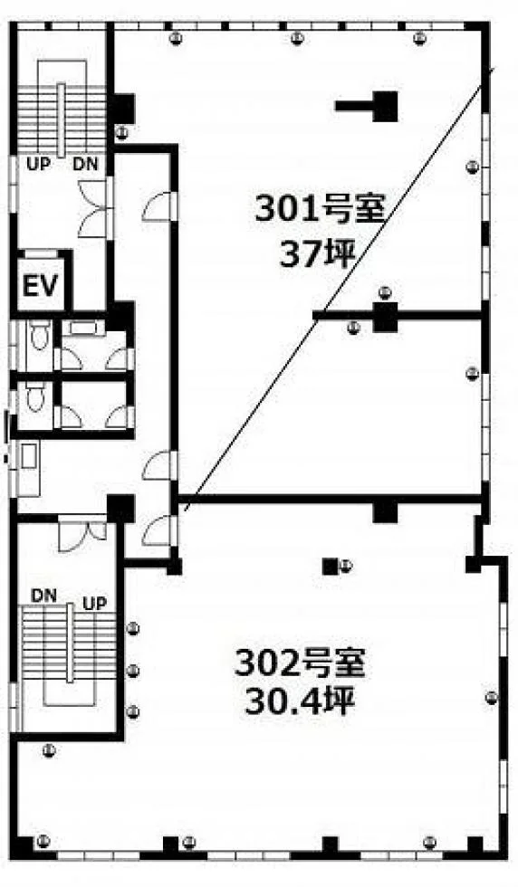 マルヤビル 3 フロア図面 1