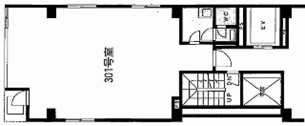 明和ビル(明和センチュリー21) 3 フロア図面 1