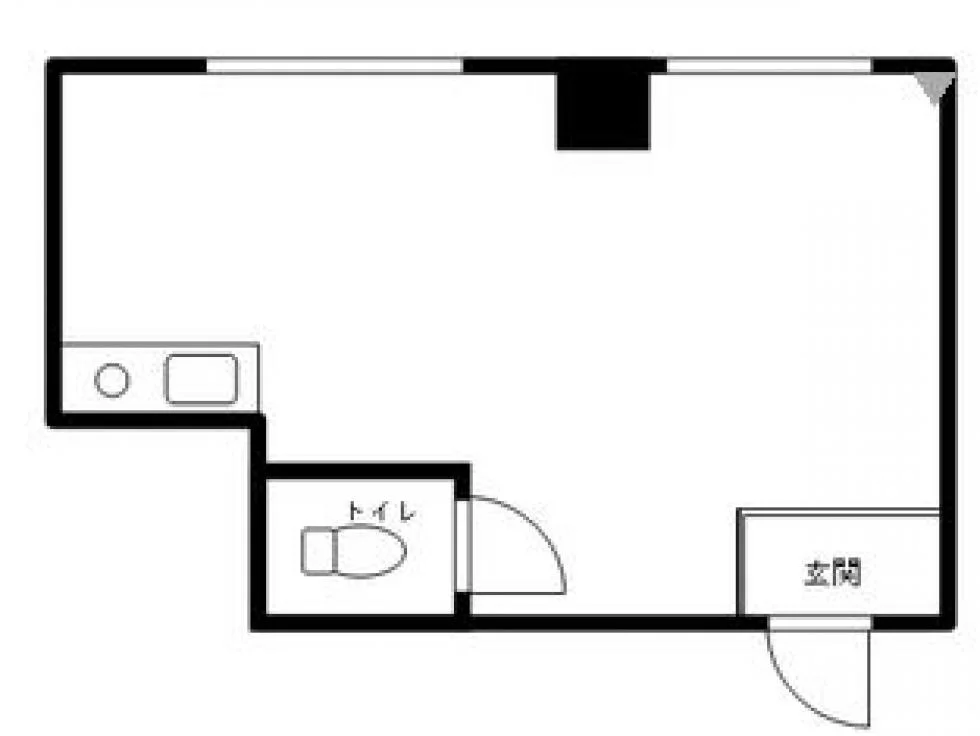 竹中シャルムビル 2 フロア図面 1