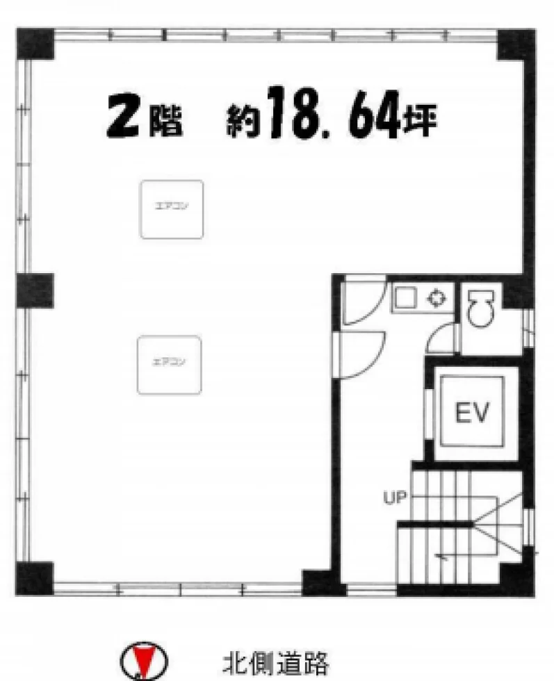 上西ビル 2 フロア図面 5