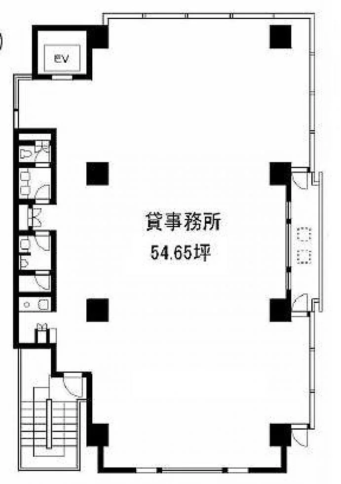 CROBIS秋葉原(クロビス秋葉原)ビル 3 フロア図面 1