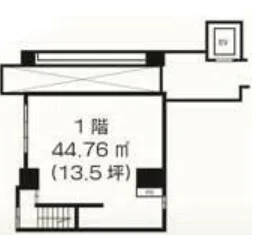元浅草3丁目店舗 1 フロア図面 9