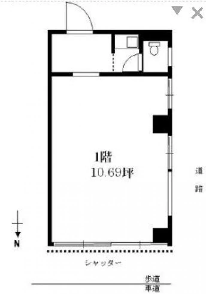 移川ビル 1 フロア図面 7