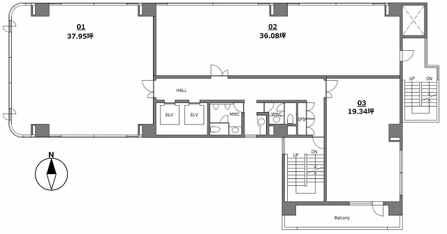 SMK BLDG. 3 フロア図面 1