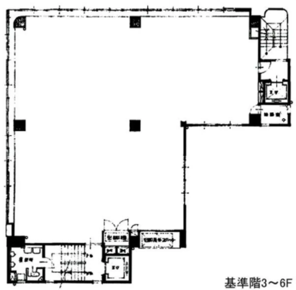 浅草橋ビル 6 フロア図面 6