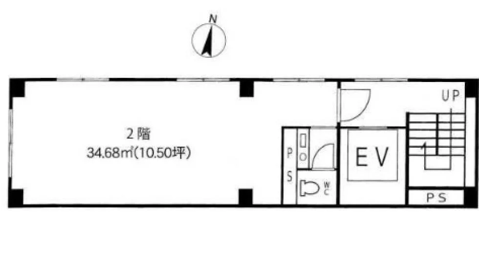 第一共和ビル 2 フロア図面 1