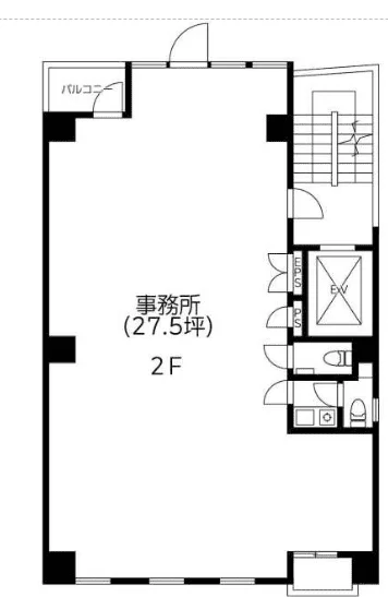 シュプールおかむらビル 2 フロア図面 4