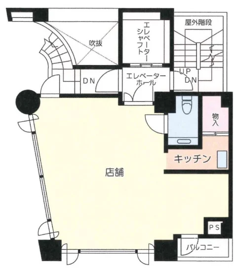 青柳ビル 2 フロア図面 5