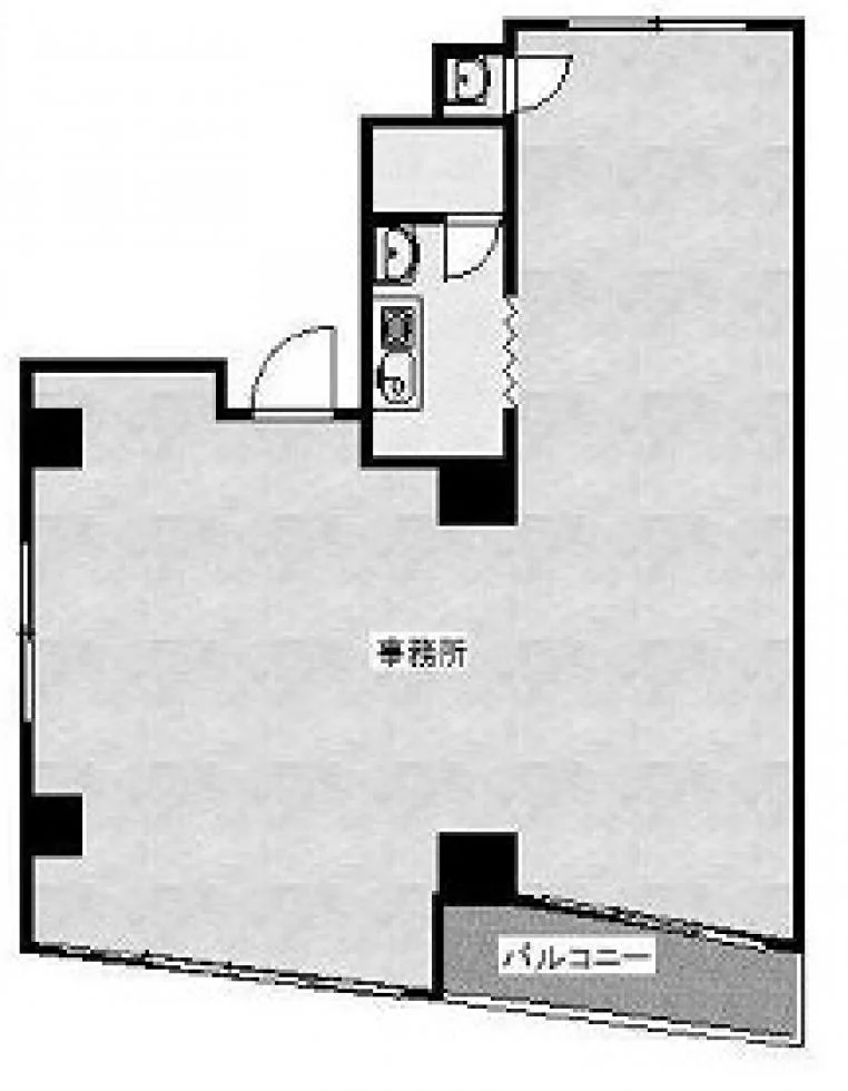 吉澤ビル 2 フロア図面 1