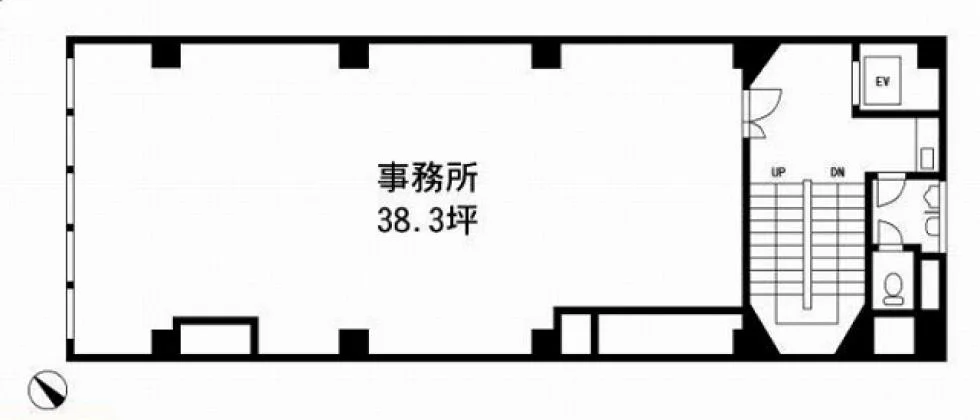 第1吉沢ビル 4 フロア図面 1
