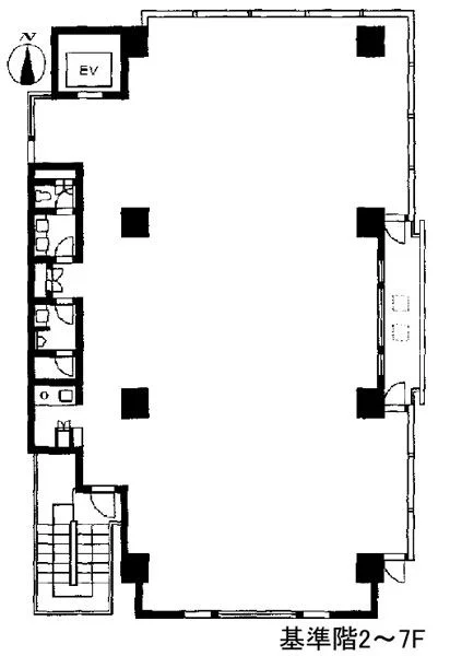 CROBIS秋葉原(クロビス秋葉原)ビル 6 フロア図面 14