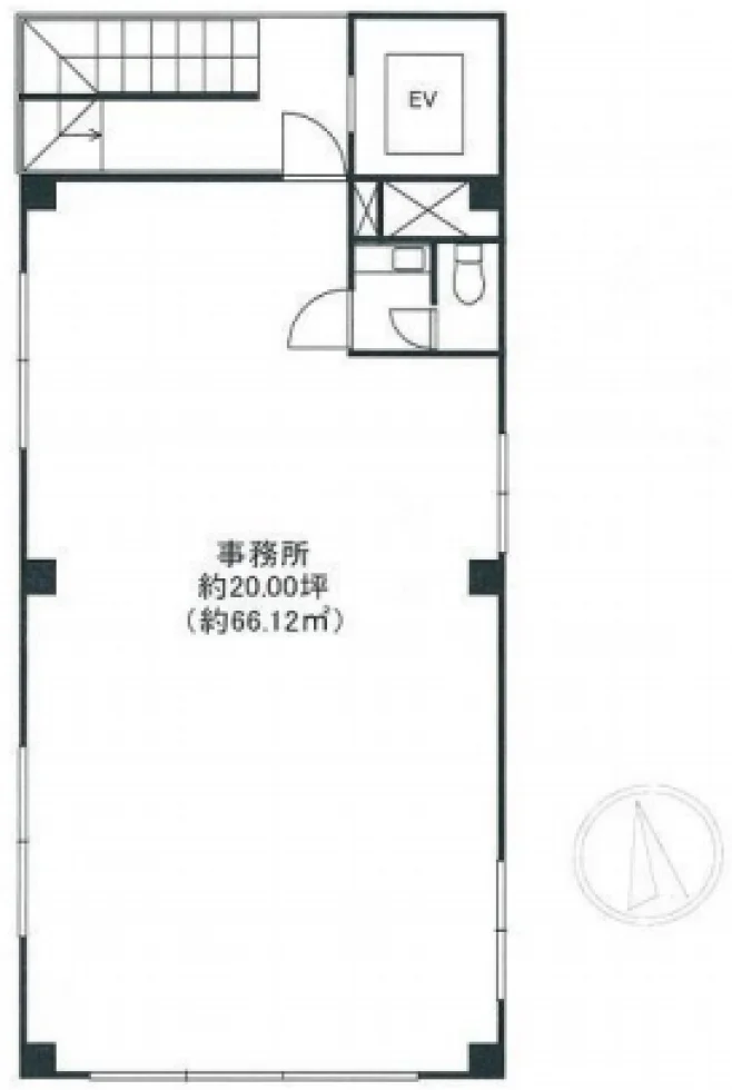 さかえビル 3 フロア図面 1