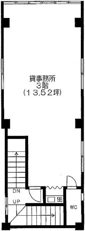玉野ビル 3 フロア図面 4