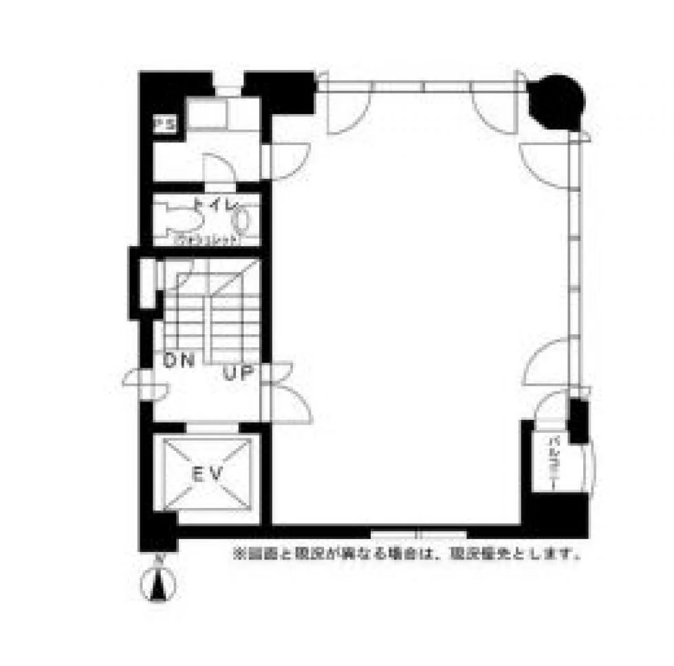桐谷ビル(キリヤビル) 2 フロア図面 1
