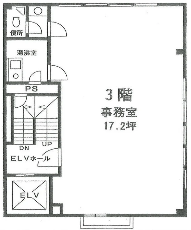 FUJIYAビル 3 フロア図面 6