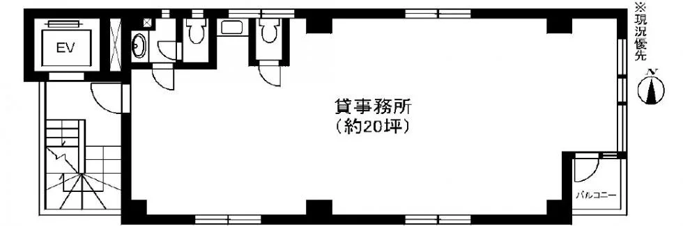 小守ビル 3 フロア図面 5