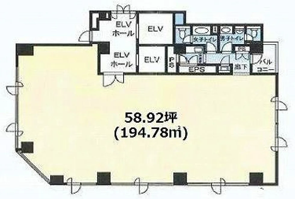 Logran御徒町ビル 9 フロア図面 6