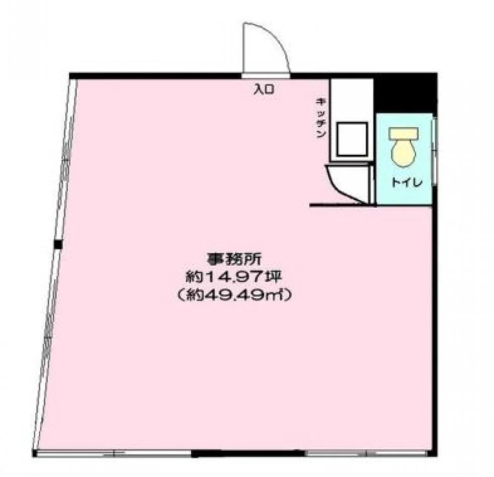 サンモト蔵前ビル 2 フロア図面 9