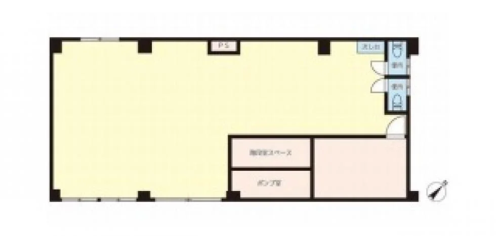 川瀬ビル 1 フロア図面 4