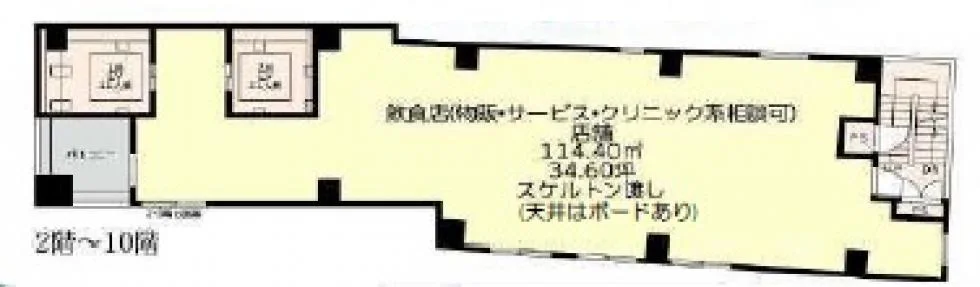 Dreamersミトミビル 9 フロア図面 1