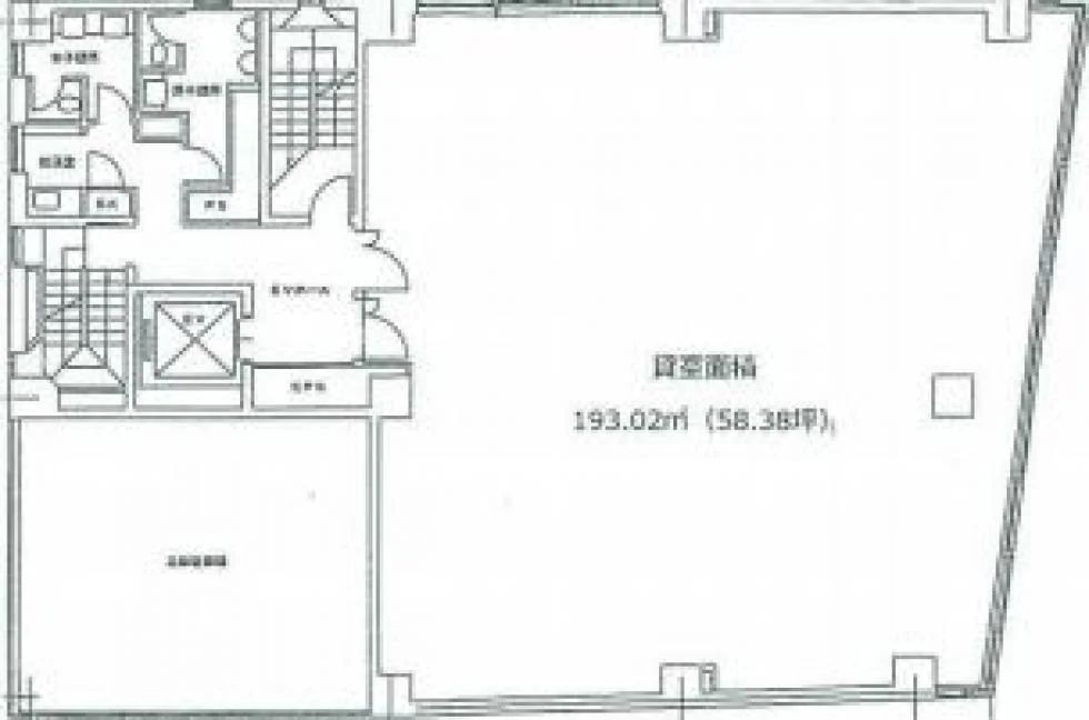 東武浅草駒形ビル 7 フロア図面 1