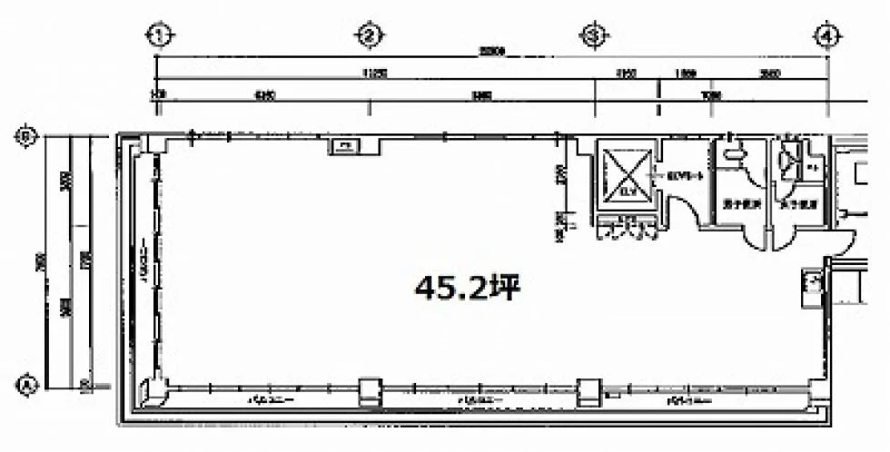 偕楽ビル(新御徒町) 6 フロア図面 11
