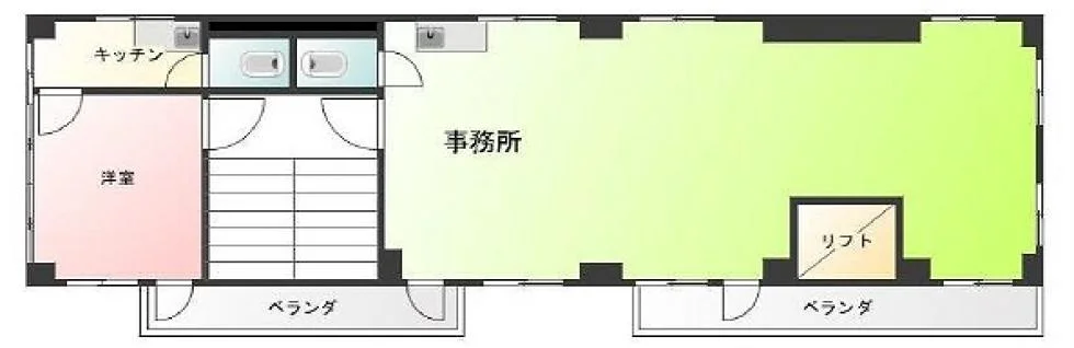 安田即売ビル 2 フロア図面 7