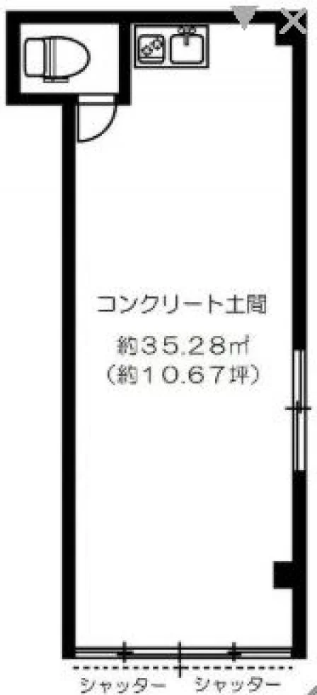 ラティオ浅草橋ビル 1 フロア図面 7