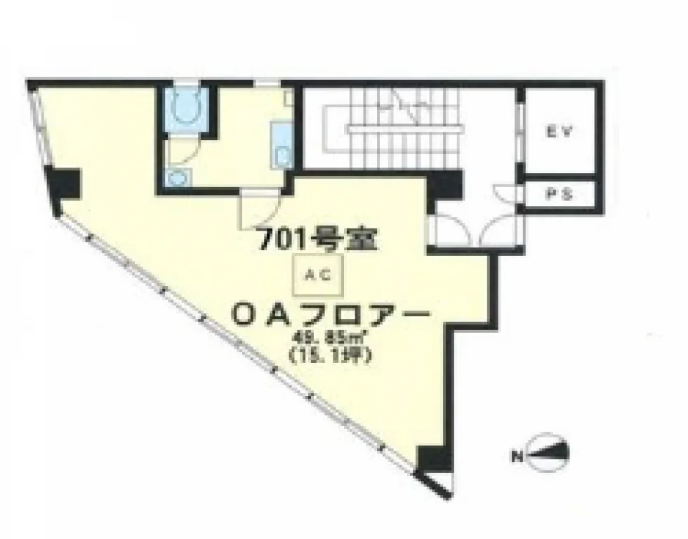 寿ビル 7 フロア図面 1