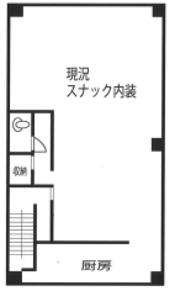 清水ビル B1 フロア図面 5
