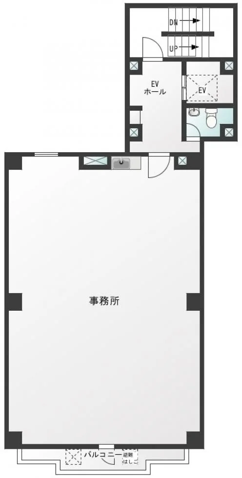 写光(台東写光)ビル 8 フロア図面 1